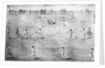 Illustration of Cricket Game by Anonymous