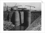 Aswan Dam Locks Under Construction by Anonymous