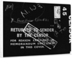 British Mail Censored During World War II by Anonymous