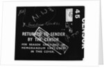 British Mail Censored During World War II by Anonymous