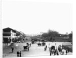 Nineteenth Century Street Scene in Singapore by Anonymous