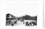 Nineteenth Century Street Scene in Singapore by Anonymous