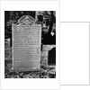 Pioneer's Epitaph by Anonymous