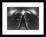 Subway Station Escalator by Anonymous