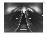 Subway Station Escalator by Anonymous