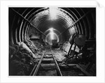 Subway Tunnel Under Oxford Circus by Anonymous