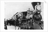 Men and Canadian Steam Locomotive by Anonymous
