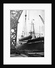 Crane Lifting Oil Refinery Tower from Cargo Ship by Anonymous