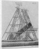 Illustration of Herschel's Giant Telescope by Anonymous