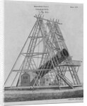 Illustration of Herschel's Giant Telescope by Anonymous