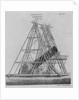 Illustration of Herschel's Giant Telescope by Anonymous