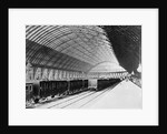 Passenger Trains at St. Pancras Station by Anonymous