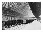Passenger Trains at St. Pancras Station by Anonymous