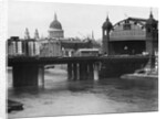 Cannon Street Railway Bridge and Station by Anonymous