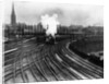 Steam Trains Depart from Newcastle Station by Anonymous