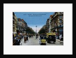 Color Print of Boulevard Montmartre, Paris by Anonymous