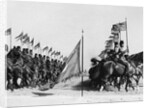 Egyptian Cavalry Rehearse Investiture Parade by Anonymous