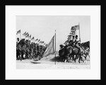 Egyptian Cavalry Rehearse Investiture Parade by Anonymous