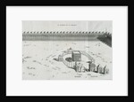 French Engraving of The Temple of Mecca by Anonymous