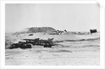 Missiles on Transporters in Desert During Yom Kippur War by Anonymous