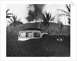 Pumice Fallout From Volcano Almost Buried This Vehicle Parked Off Main St Of Kap by Anonymous