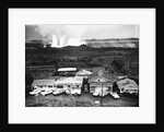 Eruption of Kilauea near Kapoho Plantation by Anonymous