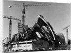Sydney Opera House Under Construction by Anonymous