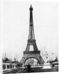 Eiffel Tower from Exhibition Grounds by Anonymous