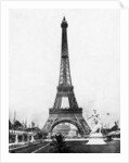 Eiffel Tower from Exhibition Grounds by Anonymous