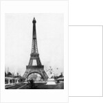 Eiffel Tower from Exhibition Grounds by Anonymous