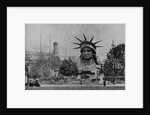 Head of the Statue of Liberty in the Champ-de-Mars by Anonymous