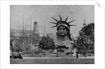 Head of the Statue of Liberty in the Champ-de-Mars by Anonymous