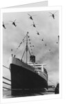 Helicopters Fly Over the Queen Mary by Anonymous