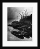 Barges Moored at Hays Wharf by Anonymous