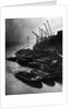 Barges Moored at Hays Wharf by Anonymous