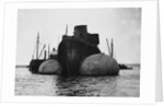 Re-Floating German Battleship, Scapa Flow by Corbis