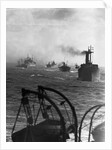 Naval Convoy in North Sea, 1942 by Anonymous