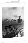 Naval Convoy in North Sea, 1942 by Anonymous