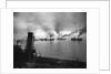 Coastal Naval Convoy at British Port, 1942 by Anonymous