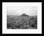 View Of Athens With Mt. Lycabitos by Anonymous