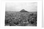 View Of Athens With Mt. Lycabitos by Anonymous