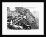 Evacuating the Wounded Through the Shipka Pass by Anonymous