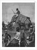 Elephant Battery at Action in Burma by Anonymous
