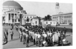 Medical Students Parade in Cairo, 1940 by Anonymous