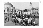 Medical Students Parade in Cairo, 1940 by Anonymous