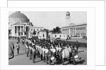 Medical Students Parade in Cairo, 1940 by Anonymous