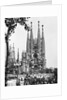 The Cathedral Of The Sagrada Familia In Barcelona, 1939. by Anonymous