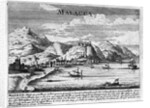 View Of Malaga By Bodenehr, 1740. by Anonymous