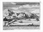 View Of Malaga By Bodenehr, 1740. by Anonymous