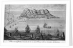 Artistic View of Gibraltar by Anonymous